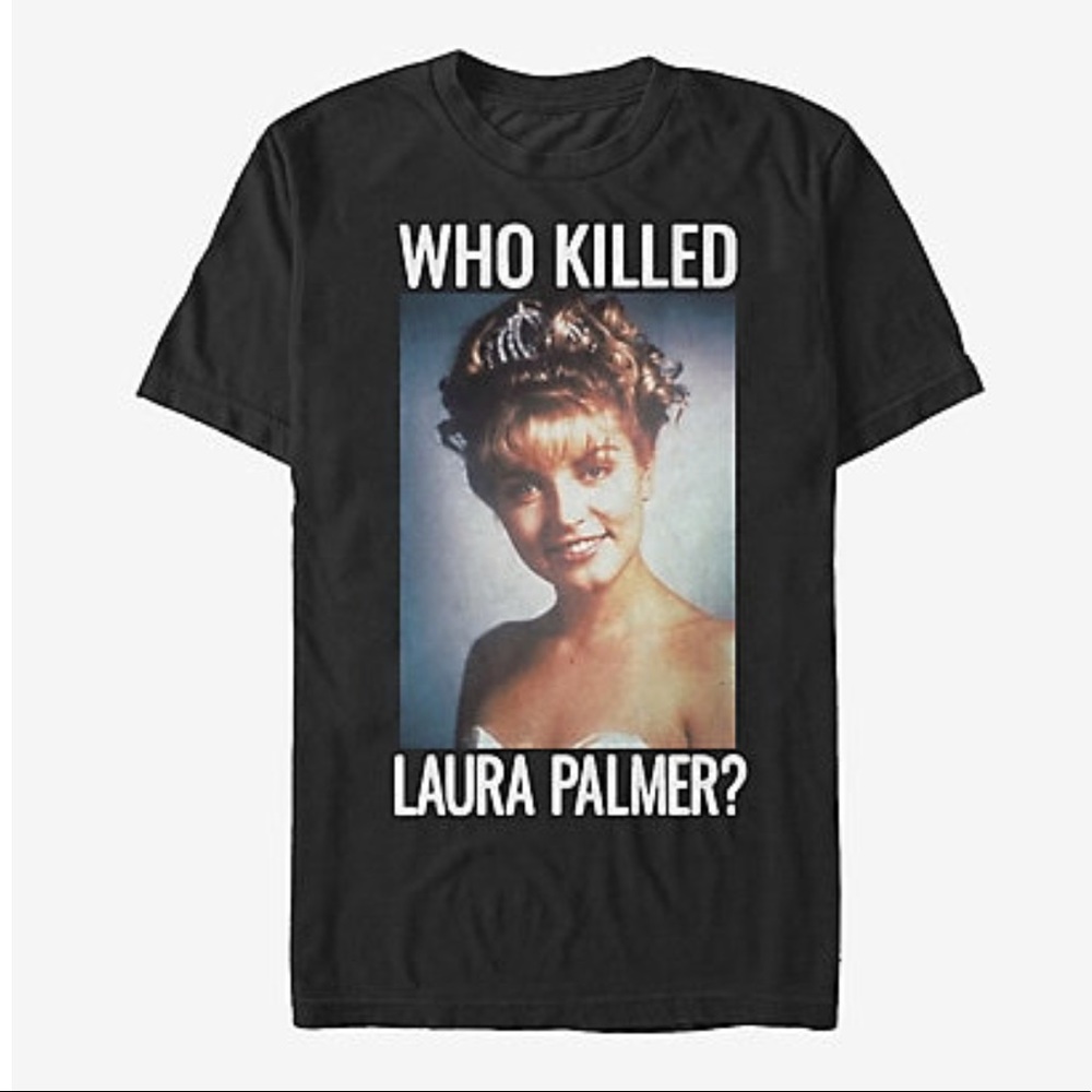 Vintage Twin Peaks Men's Who Killed Laura Palmer Tee